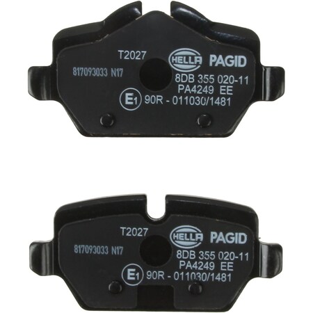 Pagid Brakes Disc Brake Pad, 355020111 355020111